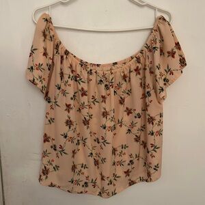 Off the shoulder top